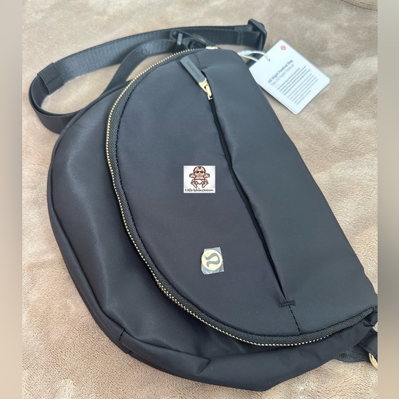 lululemon athletica Handbags - Lululemon All Night Festival Bag 5L - Black/Gold